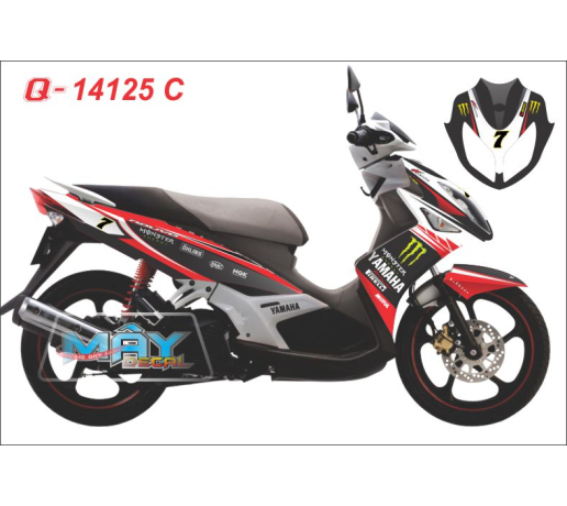 Q 14125 C_NO 4 do trang den red white black monster quy 5speed dau cao