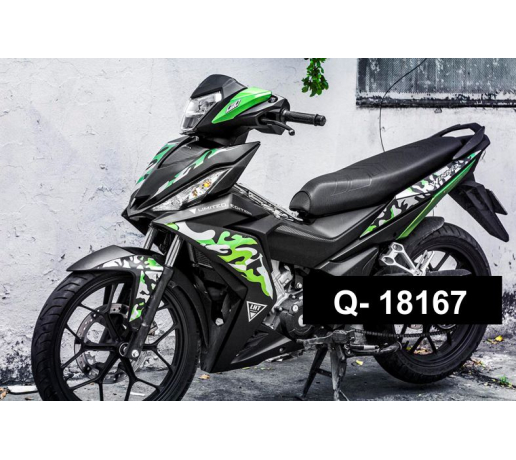 Q- 18167 WINNER CAMO XANH LA DEN