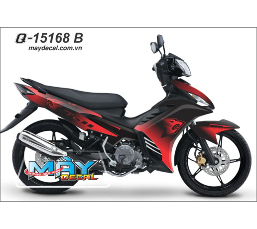 Q 15168 B EXCITER do den red black su tu lion toll animal chua te son lam