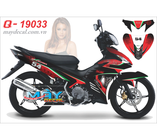 Q 19033 Exciter do den loc may red black ohlin cham vet son co y italia 