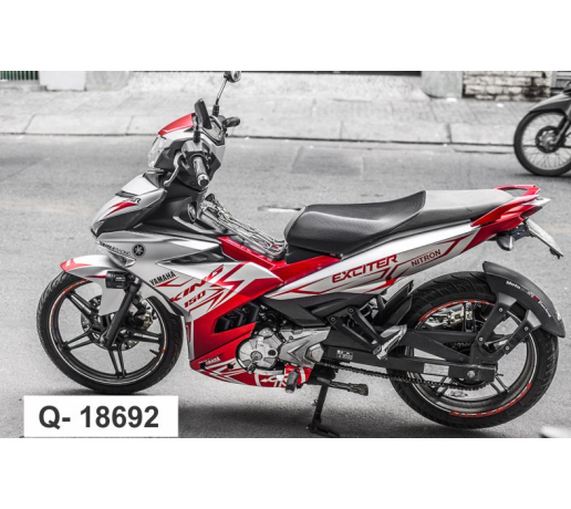 Q- 18692 EXCITER 150 CHI SOC KING DO BAC