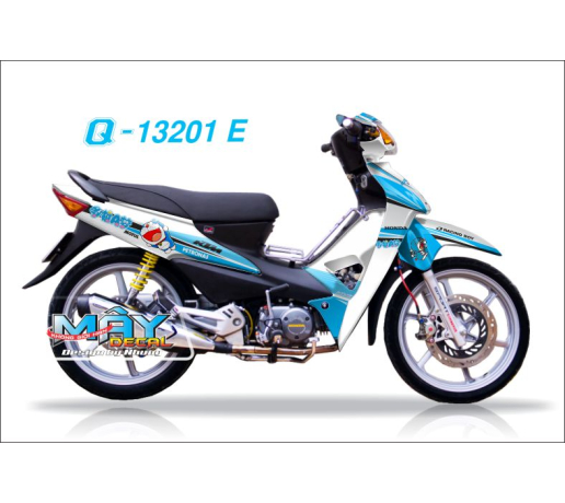 Q 13201 E -  WAVE A DORAEMON meo may cat doremon hoat hinh truyen tranh nhat japan trang xanh duong