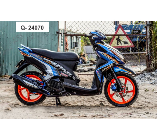 Q- 24070 LUVIAS SPARX XANH BAC DEN