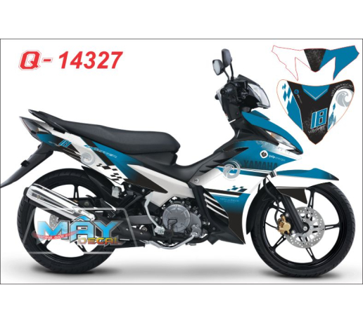 Q 14327 - EX 2011 trang white xanh duong ngoc phoi mau logo chim o eagle dai bang caro