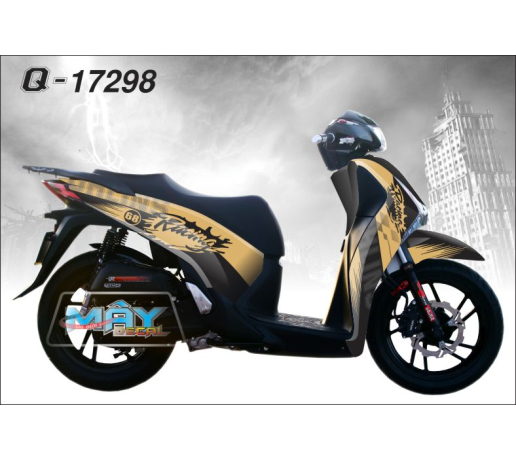 Q 17298 SH 2012 vang dong cooper den black racing vet son soc