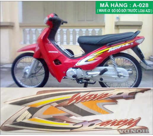 A-028 HONDA ALPHA DO DO DOI TRUOC