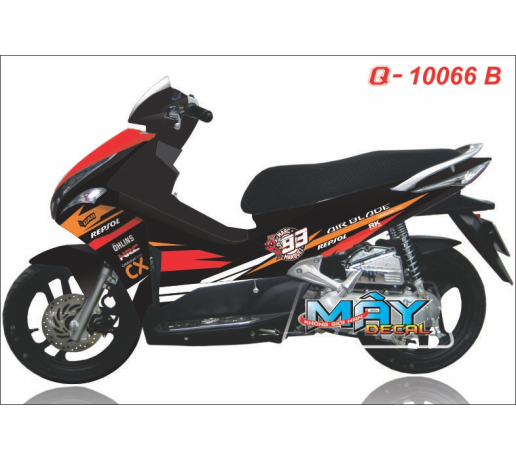 Q 10066 B AB 2011 repsol den black red do cam oragne con kien logo