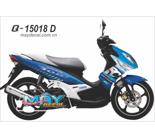 Q 15018 D NOUVO lx su tu xanh gp trang toll white blue