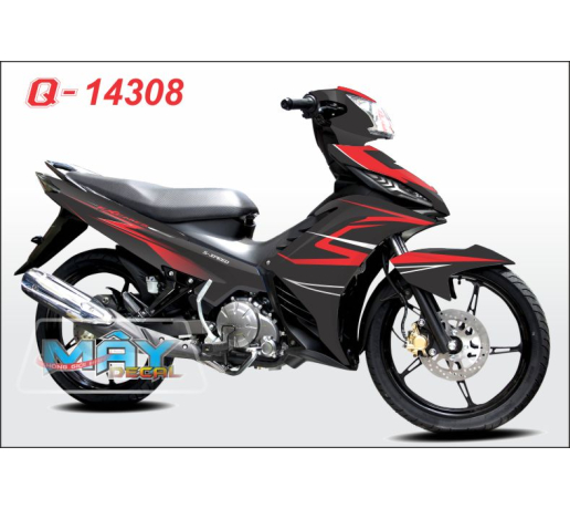 Q 14308 EX 2011 do den red black duong net line