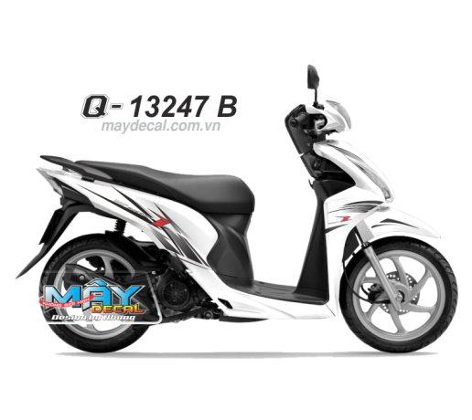 Q 13247 B - Vision 2014 tem roi trang white vang dong z