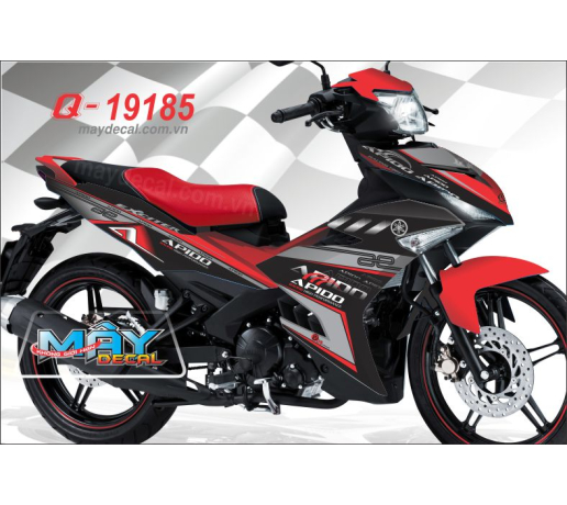 Q 19185 - Ex 150 apido do den red black logo