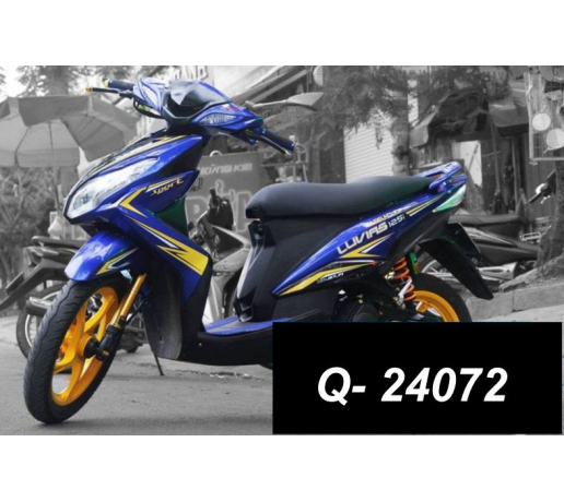 Q- 24072 LUVIAS SOC NHON XANH VANG BAC