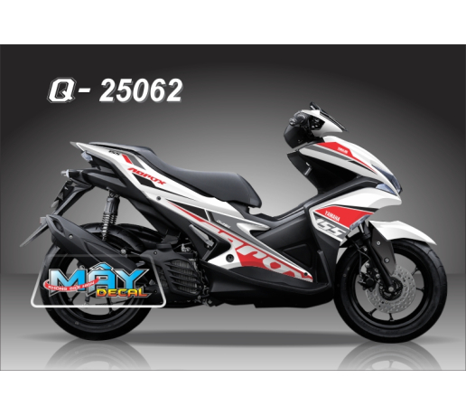 Q 25062 - NVX 155 norox trang white do red bac gray den black roi 