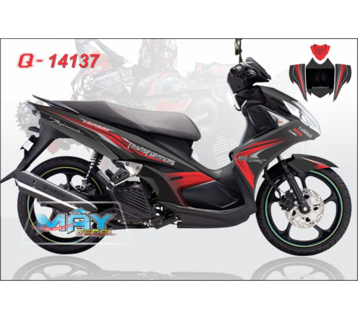 Q 14137 NO 5 transformer do den red black