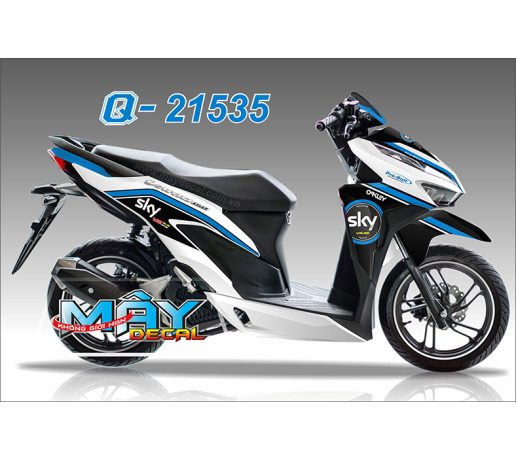 Q 21535 VARIO 2018 SKY 46 trang white den black xanh blue pro 