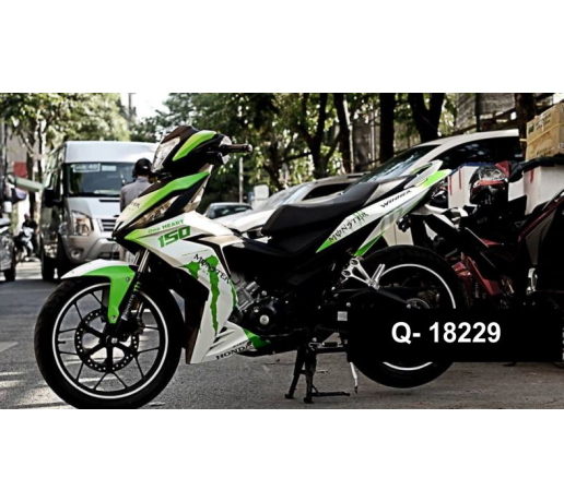 Q- 18229 WINNER MONSTER XANH LA TRANG