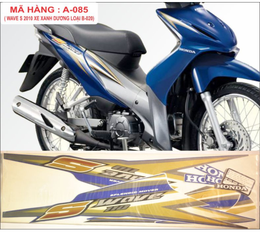 A-085 WAVE S 2010 XNAH DUONG LOAI B-020
