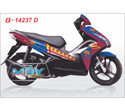 Q 14237 D air blade  FCB the thao bong da banh fottball cau lac bo clb Barce