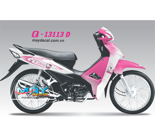 Q 13113 d WAVE 2017  hello kitty meo hong pink den black cartoon hoat hinh cat