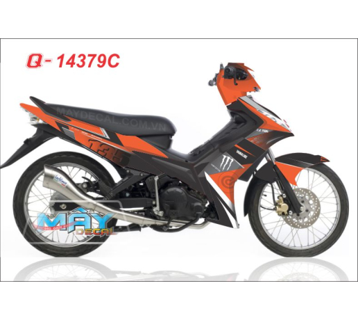 Q 14379 C- EX 2010 cam orange black den logo brembo