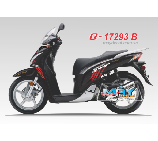 Q 17293 B - SH 2009 do den vet son black red soc duong net line