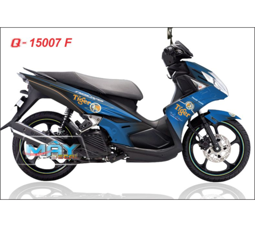 Q 15007 F NOUVO sx xanh gp den blue black bia beer tiger ho