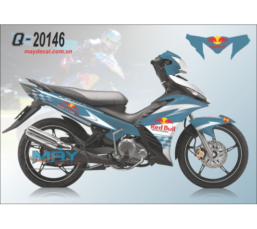 Q 20146 ex 2011 red bull bu cung huc nuoc tang luc xanh ngoc trang white blue