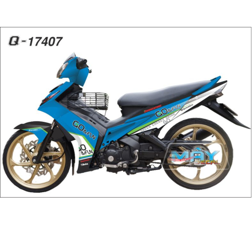 Q 17407 EXCITER 2010 trang xanh duong go& fun logo
