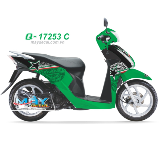 Q 17253 C - Vision 2014 heineken logo bia beer xanh la green den black