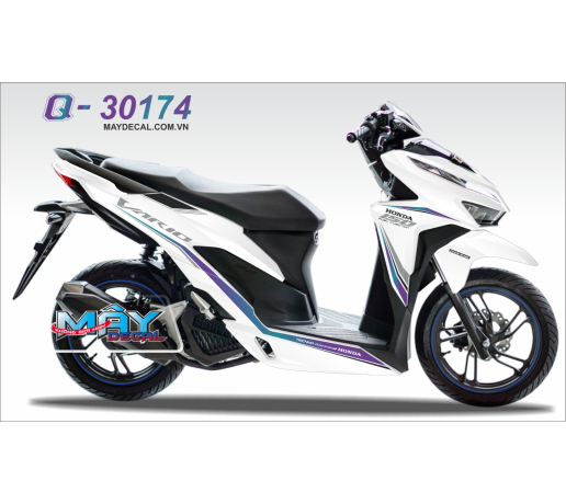 Q-30174 CLICK-VARIO 2019 MAU SAU TIM XANH  CHI