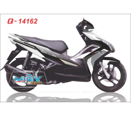 Q 14162 AB 2013 ohlin rizoma trang xam den white black gray air brush duong net line