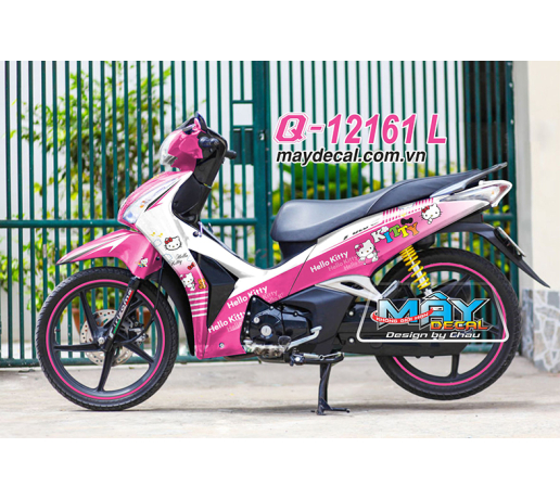 Q 12161 L FU FI  KITTY HELLO KITTY meo cat hoat hinh nhat ban japan cartoon xmash