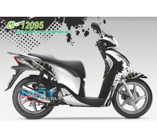 Q 12095 SH 2009 monster devil quy vet mong tay dau cao cham son sin