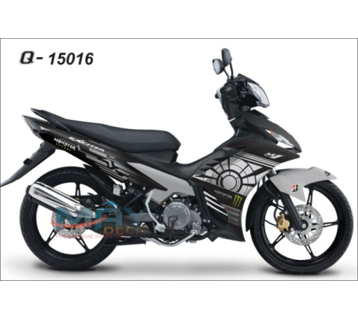 Q 15016 exciter den xam black gray monster quy