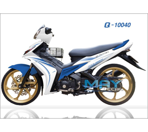 Q 10040 ex 2011 trang xanh gp duong net line blue white