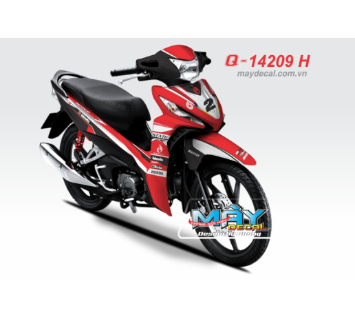 Q 14209 H - WAVE RSX 2014 alstate energyti brembo bimota trang den do red black white