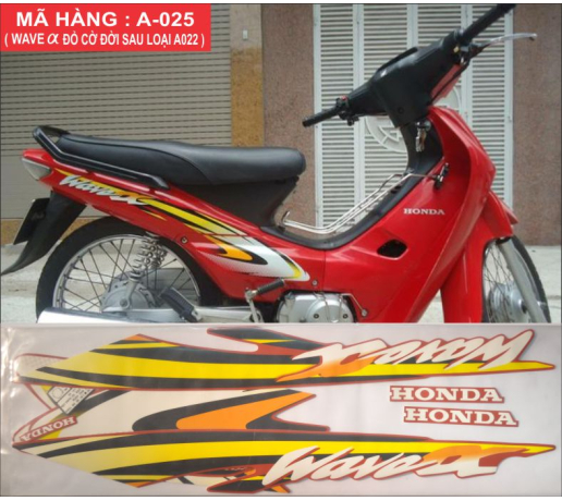 A-025 HONDA ALPHA DO CO DOI SAU LOAI A 022