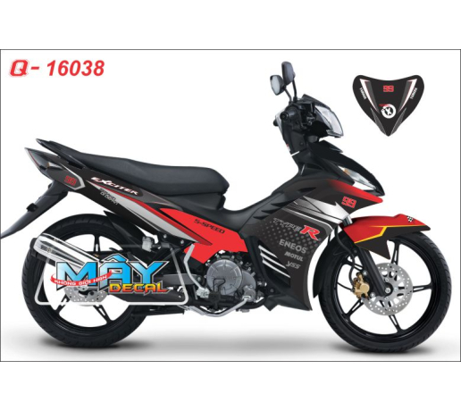 Q 16038 Exciter 2011 eneos type r semakin do den red black