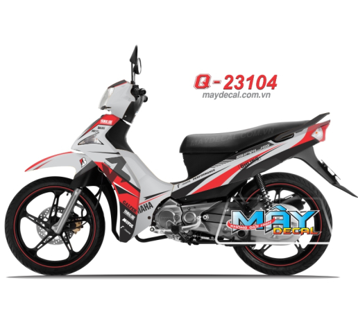 Q 23104 - Sirius FI - Akrapovic trang white den black do red ohlins soc 