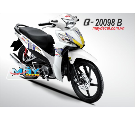 Q 20098 B WAVE RSX 2014 trang duong net white line soc