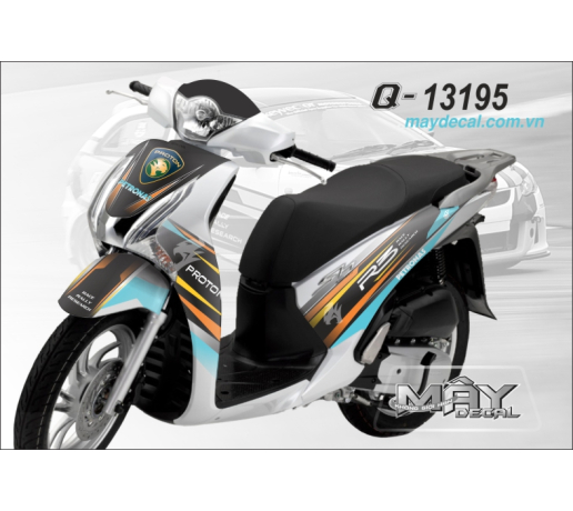 Q 13195 SH 2013 lion tiger su tu cop ho bao logo proton soc duong net line den black