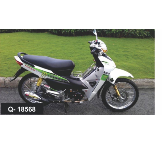 Q- 18568 WAVE A MONSTER TRANG XANH LA