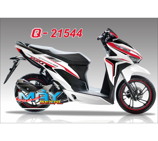 Q 21544 VARIO 150 2018 trang white den black do red soc line 