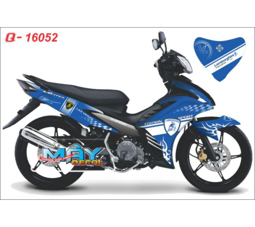 Q 16052 Exciter, sport lamboghini las vegas, xanh gp caro bo