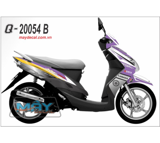 Q 20054 B Mio  semakin di depan duong net line tim bac purple grey gray yamaha