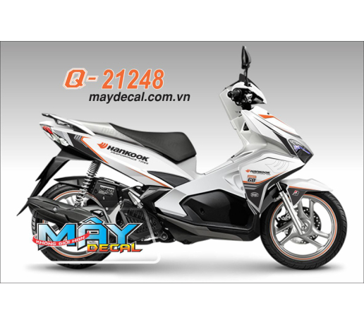 Q 21248 AB 2016 HANKOOK logo trang white den black cam orange