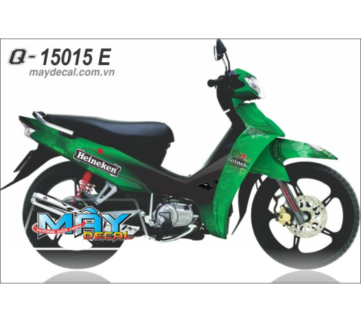 Q 15015 E SIRIUS xanh la green bia beer heineken sao star logo