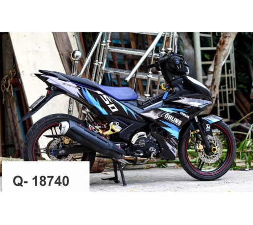 Q- 18740 EXCITER 150 SOC LTD OHLINS DEN XANH BAC