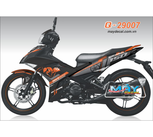 Q 29007 EX 150 KIEN VANG cam den racing  ant