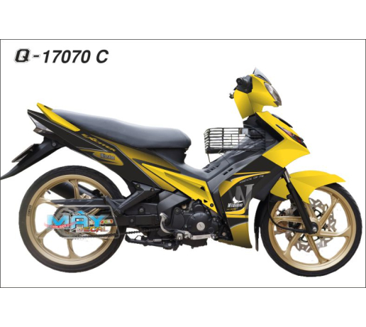 Q 17070 C EXCITER 2010 vang den yellow black wine ruou